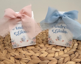 Customizable confetti bags for baptisms, births, and first communion. Confetti bags for placeholders and favor bags.