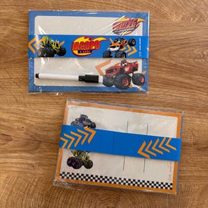 Tablero de juego personalizado | Regalo de fin de fiesta para niños | Gadget de cumpleaños con marcador | Tres en raya reutilizable imagen 8