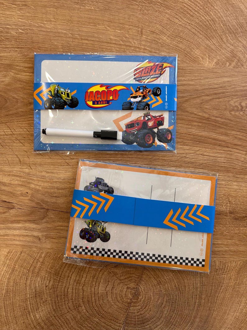 Tablero de juego personalizado | Regalo de fin de fiesta para niños | Gadget de cumpleaños con marcador | Tres en raya reutilizable imagen 8