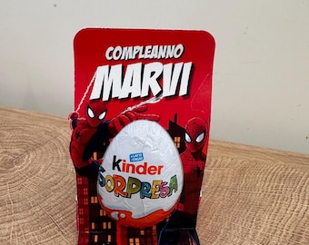 Personalized Box with Kinder Egg – Children's End of Party Gift