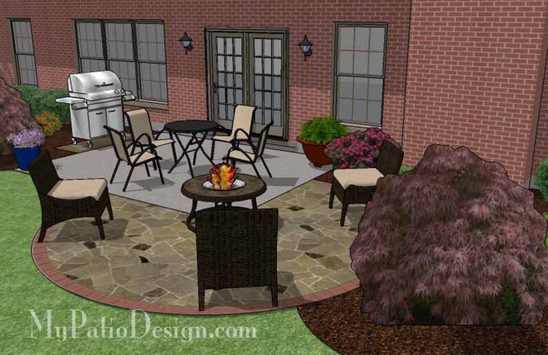 DIY Patio Plan Addition 155 Sq. Ft. Etsy