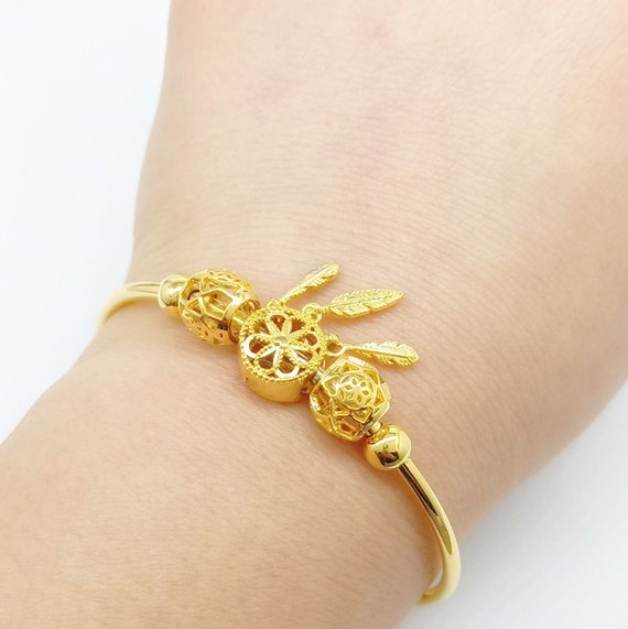 Ladies Bracelet in 21k gold Weight... - Dubai Gold Collection | Facebook