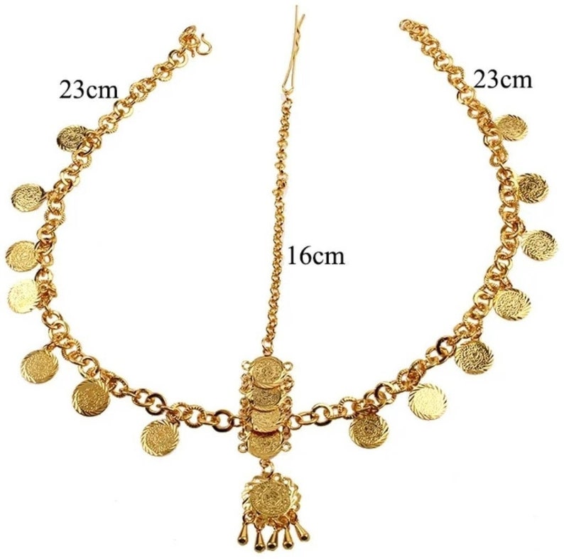 arabian coin headpiece