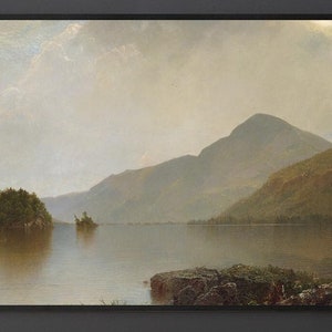 Frame TV Art | Lake George 1869 John Frederick Kensett | Digital Download