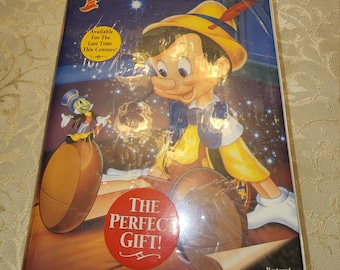 Never Opened Walt Disney's Pinocchio