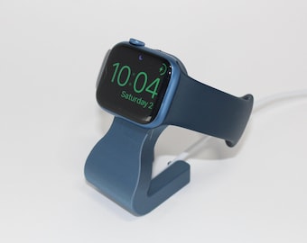 Apple Watch Ladedock mit mitgeliefertem Ladegerät - 3D gedruckter schwimmender magnetischer iWatch Ständer