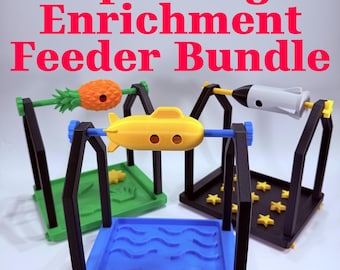 Interaktives Fressnapf Bundle - Spinning Pet Enrichment Puzzle und Leckerlispender
