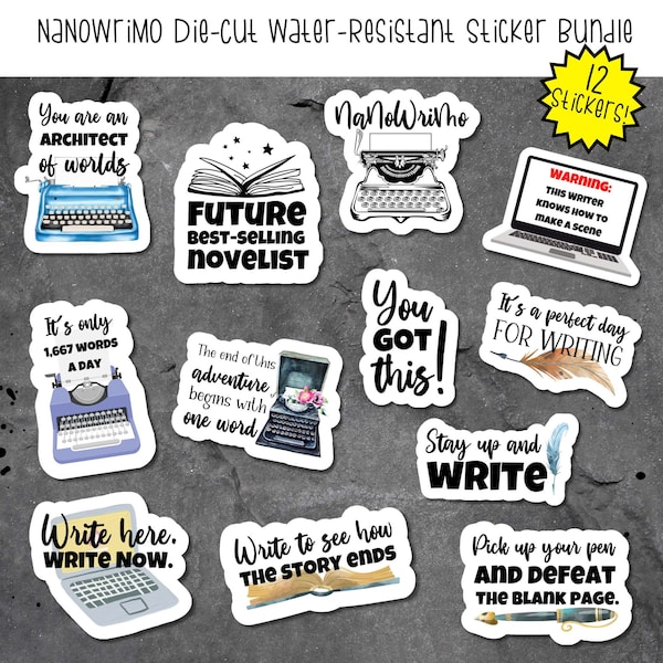 Nanowrimo - Etsy