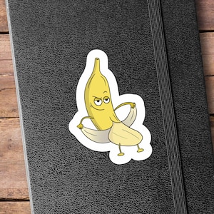 Funny Sticker for Adults, Naughty Banana Adult Sticker, NSFW Sticker, Funny Stickers, Lewd Sticker for Laptop and Kindle, Adult Stickers