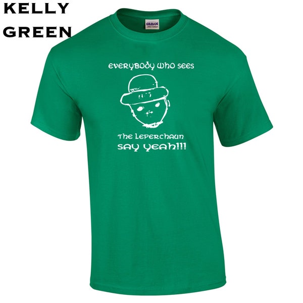 Amateur Sketch funny leprechaun St Patricks Day clover Irish luck drunk drink party college vintage retro Clothing - Apparel - Mens T-Shirt