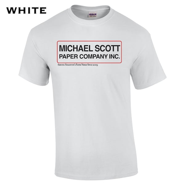 Michael Scott Paper Company scranton funny tv show dwight scott halloween costume vintage office - Clothing - Apparel - Mens T-Shirt