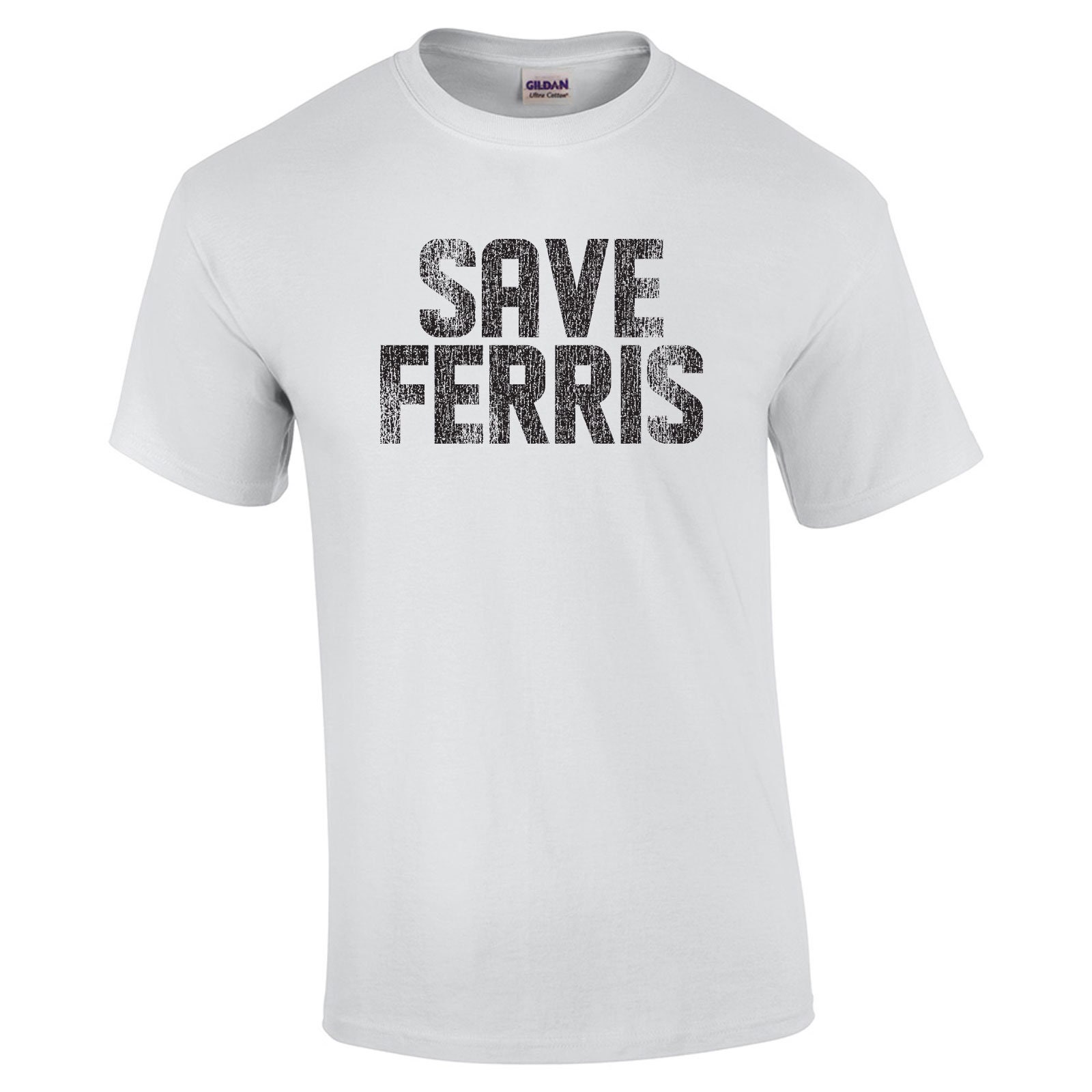 Discover Save Ferris 80s movie funny day off school college party vintage retro Chicago halloween costume - Clothing - Apparel - Mens T-Shirt