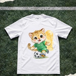 World Cup 2026 Cute Animal Soccer PNG Bundle | Storybook Football Animals Clipart | WC Eagle Moose Jaguar Mascot Design PNG, Tshirt Mockup