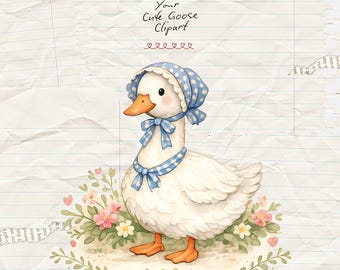 Thrifted Vintage Goose Quilt Png, Faux Quilt Vintage Boerderij Oma Png, Thrifted decor, Goose Png, Cottagecore Vintage Shirt Design
