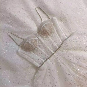 Soft Corset Mesh Fabric
