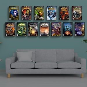 WoW ウォールボックスアート // ミッドナイト（フレーム付き） // A4 カバー