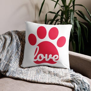 Paw Pet Love Pillow Case