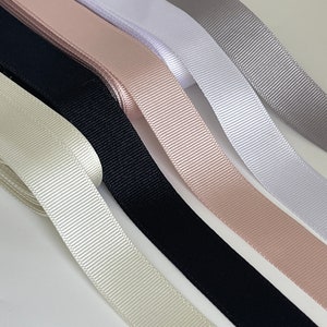 Nastro Grosgrain Gros Grain 20 Mm Rotolo Bobina 50 Metri (Verde
