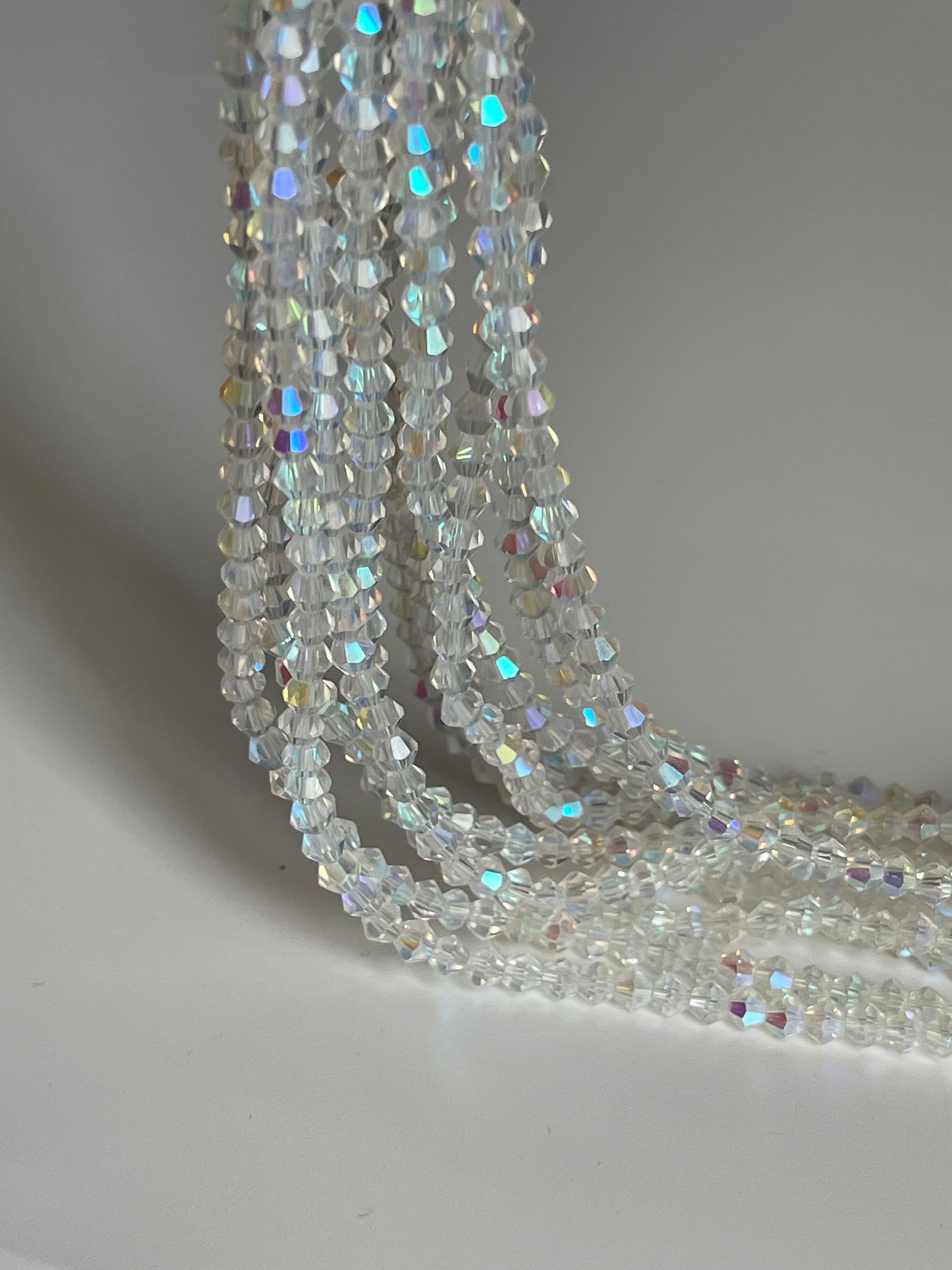 Lot De 15 Perles Toupies Lisses En Argent Massif 925 - 4,4 Mm - Idéal Pour Bijoux DIY
