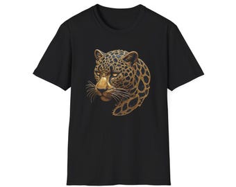Leopard Graphic Long Sleeve T-shirt: Animal Lover Gift - Etsy
