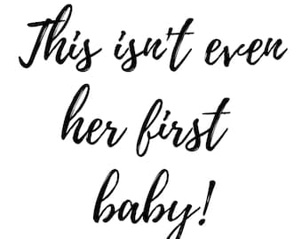 Schitt's Creek Baby Sprinkle Banner