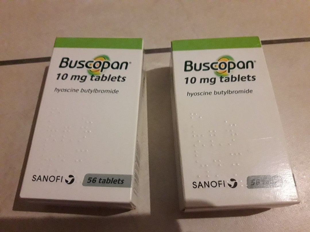 Buscopan 10.mg 56 Tablets X 2 Boxes Etsy UK