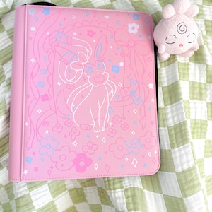 Custom Top Loader Card Binder | TCG Trading Card Collector Album | Side ...