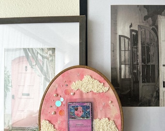 TCG Card Art Display Frame | TCG display | Embroidery Art Piece | Art Display for Trading Cards | One of a Kind | MTG