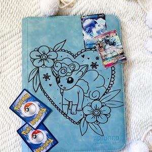 Custom TCG Card Regular Sleeved Binder | Album | Cute TCG Binder | Collector Binder | Custom Binder