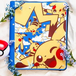 Custom TCG Trading Card Binder | Side Loading Pokemon Card Album ...