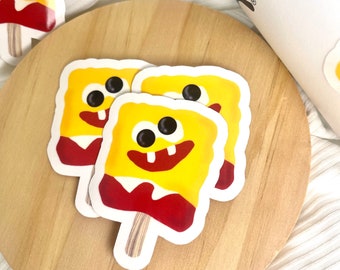 SpongeBob Popsicle Waterproof Sticker