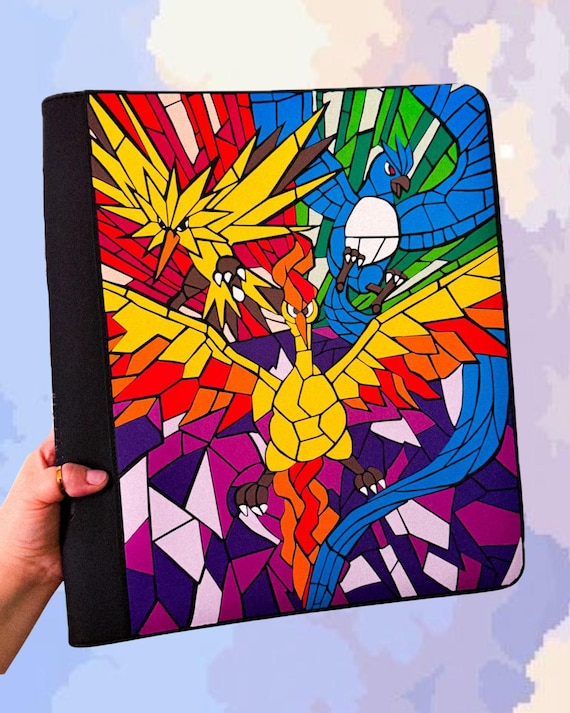 Custom TCG Trading Card Binder | Side Loading Pokemon Card Album |  Collector Binder for Sleeved Cards | Hand Drawn Vinyl or Full Color DTF -  Etsy Israel