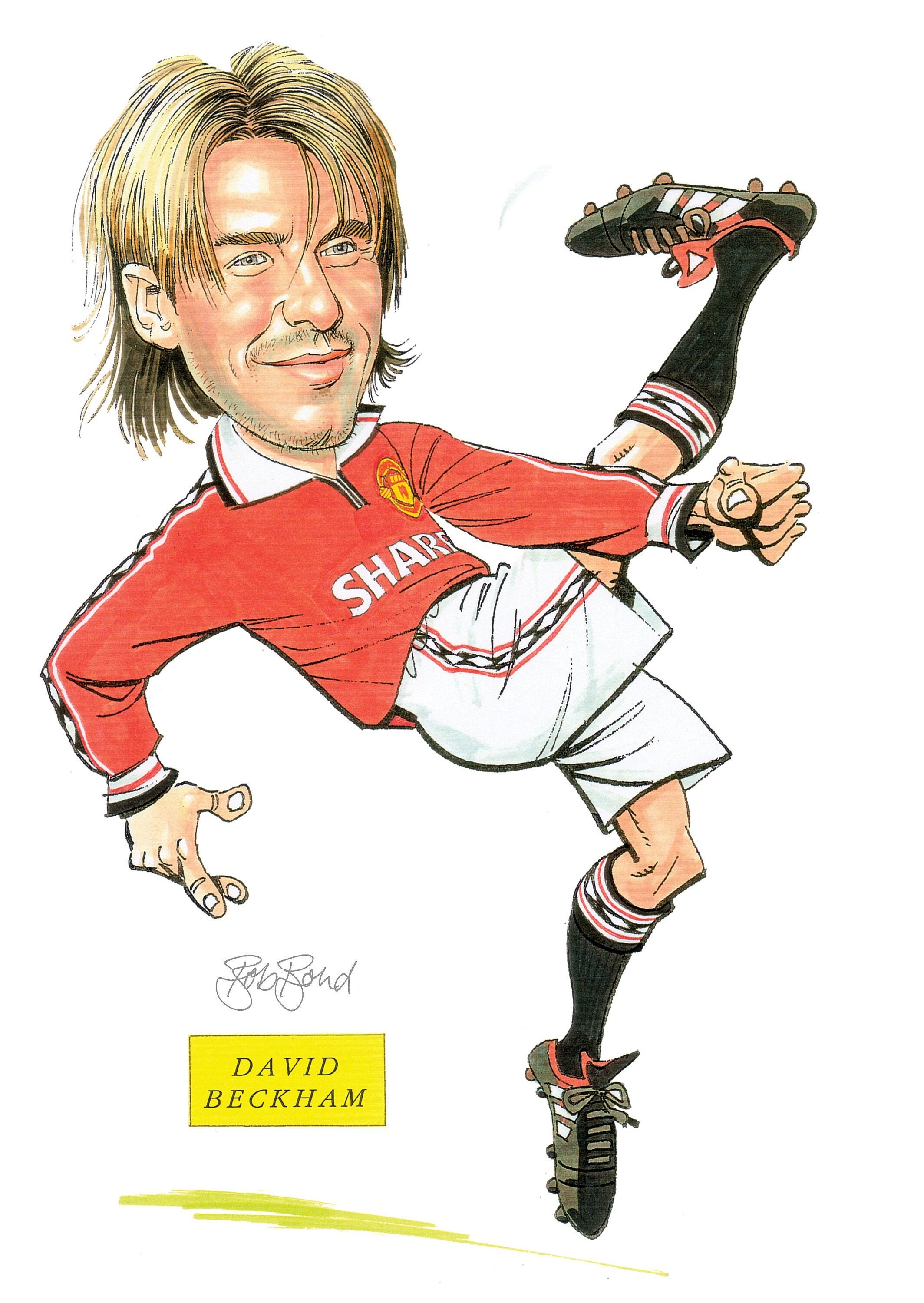 David Beckham: Manchester United - Etsy Australia