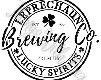 Leprechaun Brewing Co. png e svg