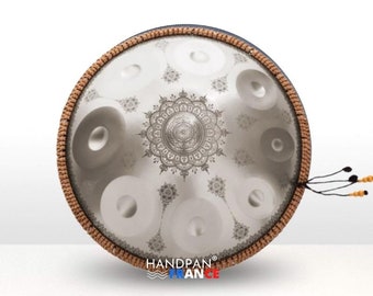 Handpan Mandala 9 notes in G minor| Accessories Offered