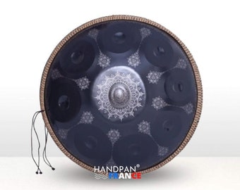 Handpan Mandala 9 notes in D minor | Accessories Offered