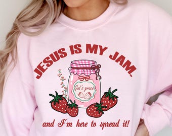 jesus Is My Jam, Christian Shirt, Jesus Shirt, Christian Gift, Jesus Christ Shirt, Gift For Christian, Funny Jesus Shirt, Christian Mom Gift