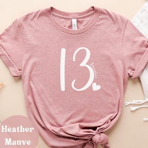 13th Birthday Shirt, 13th Birthday, 13th Birthday Gift, 13th Birthday Gift For Girl, 13th Birthday Shirt, Birthday Girl Shirt. teen bday bild 1