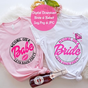 Bachelorette party shirts svg, cmon lets bach party svg, bachelorette group svg, 90s bachelorette svg, bach to the 90s svg