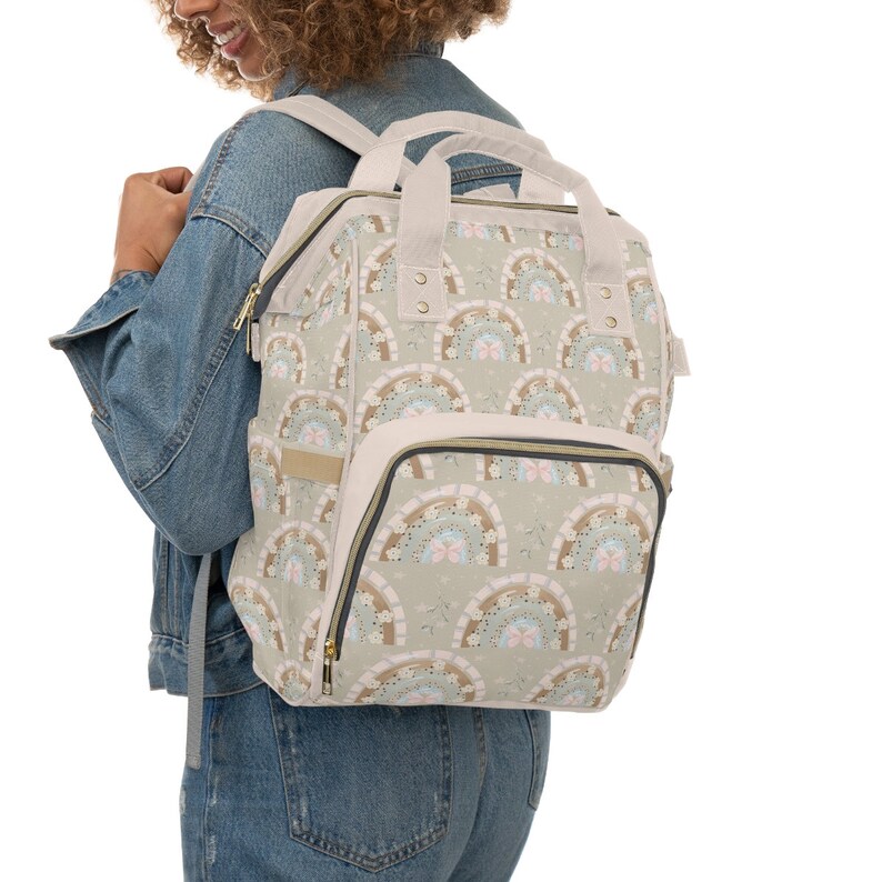 Diaper Bag Diaper Backpack Baby Shower Gift Baby Girl Etsy