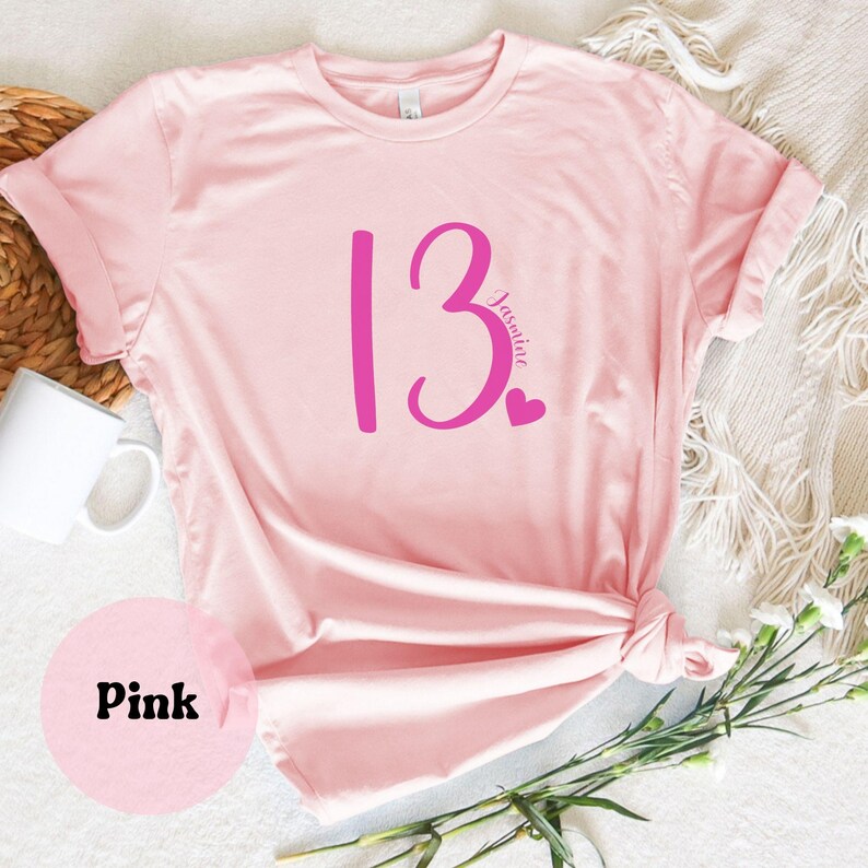 13th Birthday Shirt, 13th Birthday, 13th Birthday Gift, 13th Birthday Gift For Girl, 13th Birthday Shirt, Birthday Girl Shirt. teen bday bild 5