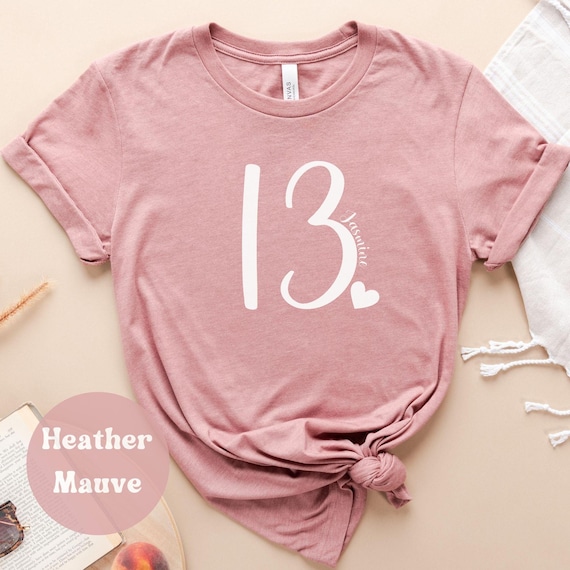 13th Birthday Shirt, 13th Birthday, 13th Birthday Gift, 13th Birthday Gift For Girl, 13th Birthday Shirt, Birthday Girl Shirt. teen bday