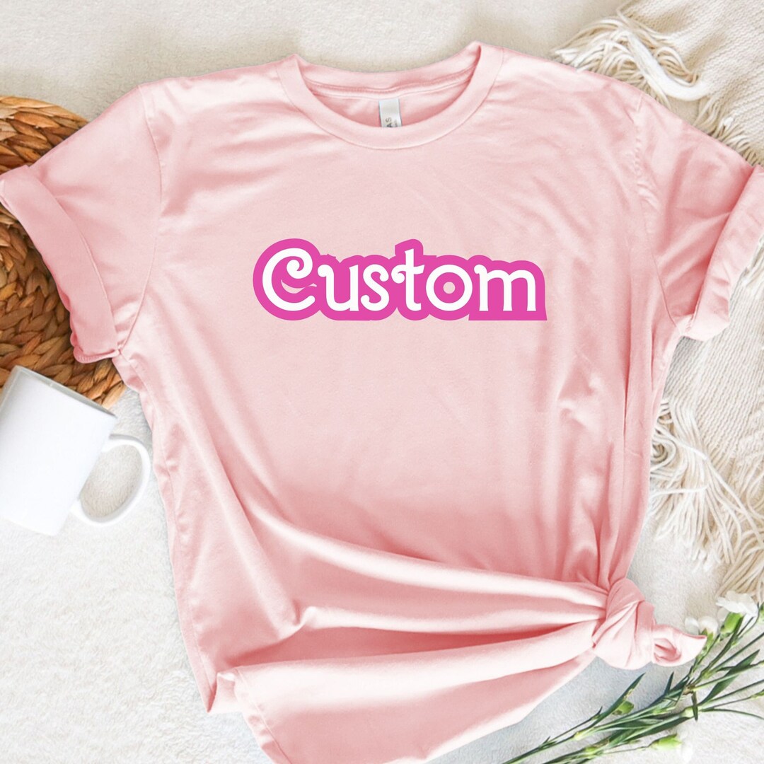 Custom Doll Baby Girl Birthday Shirt, Custom Party Girls Shirt for