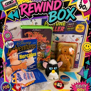 The Rewind Nostalgia Box 90s-10s - personalized mystery box