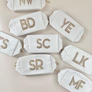 Monogrammed Makeup Bag Etsy