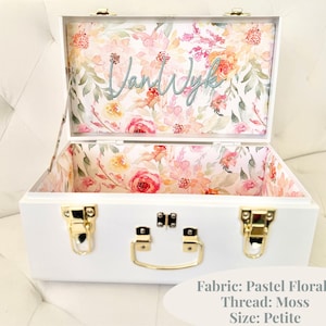 Personalized Keepsake Trunk Storage Solution for Wedding Memory Box Storage Chest Organization Ideas for Bedroom Decorative Piece Custom