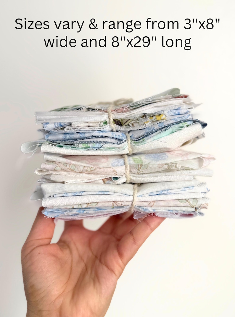 Sewing Supply Bundle Cotton Fabric Collection Mixed Pattern Selection Multiple Size Options Premium Quality Material Traditional Style Elements Quilting Project Supply Craft Piece Bundle Floral Print Mix Gingham Pattern Set New Textile