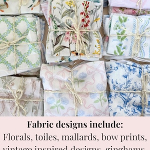 Premium Cotton Bundle Mixed Pattern Collection Sewing Supply Set Multiple Size Options Traditional Style Elements Quilting Material Selection Craft Project Pieces Floral Print Mix Gingham Pattern Bundle Quality Textile Collection New