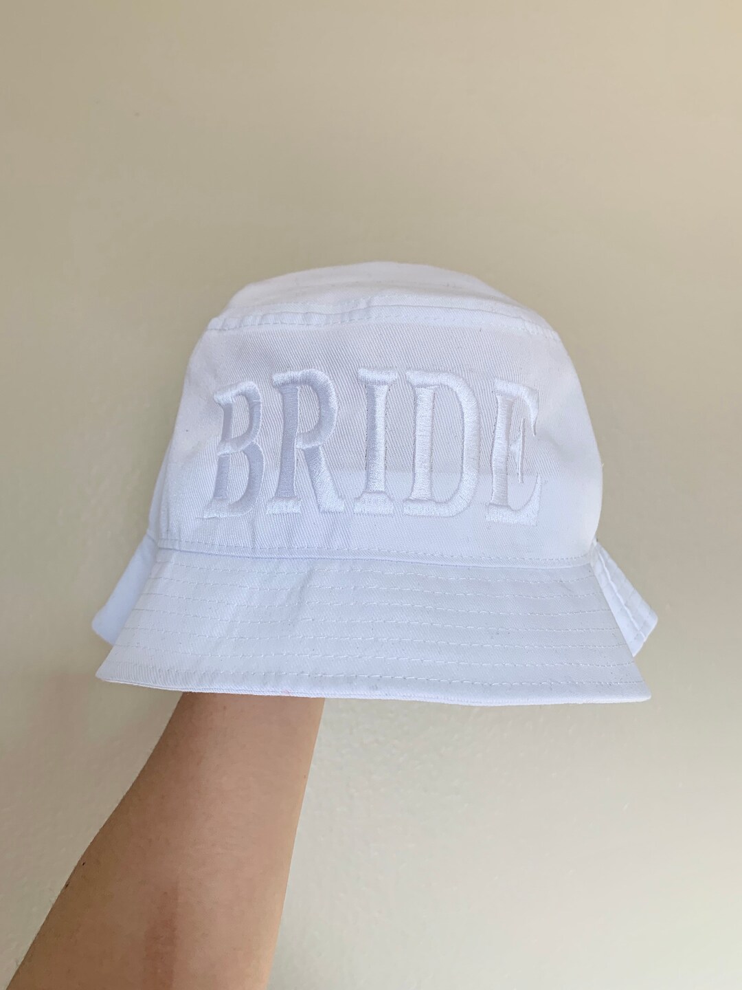 Bride Bucket Hat for Bridesmaids Bride and Groom Hat Custom Etsy