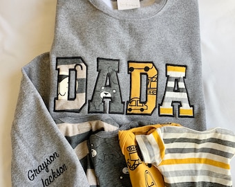 父の日のカスタムギフトアイデア お父さんのスウェットシャツと子供服 お父さんへの記念品セーター おじいちゃんへのプレゼント ベビー服ギフト